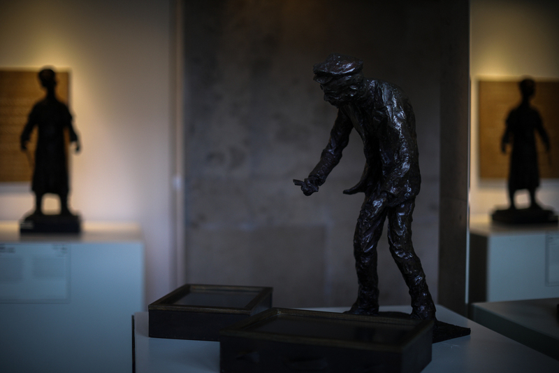 The opening of “The Image of Treblinka in the Eyes of Samuel Willenberg” exhibition, at the Nowy Dom Poselski in Warsaw -- 26 January 2023; photo: S. Kasper (IPN)