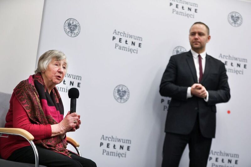 Press conference by the President of the IPN Karol Nawrocki Ph.D.; Warsaw, 17 February 2023; photo: M. Bujak (IPN) Press conference by the President of the IPN Karol Nawrocki Ph.D.; Warsaw, 17 February 2023; photo: M. Bujak (IPN)