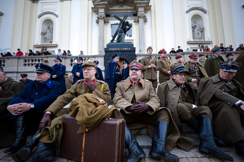 The sixteenth Katyn March of Shadows