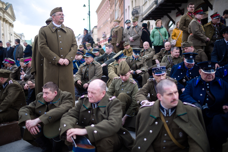 The sixteenth Katyn March of Shadows