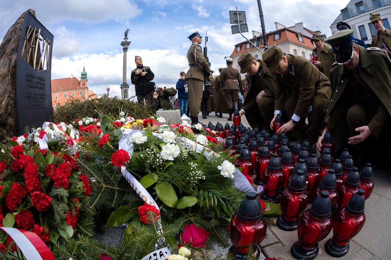 The sixteenth Katyn March of Shadows