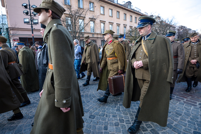 The sixteenth Katyn March of Shadows