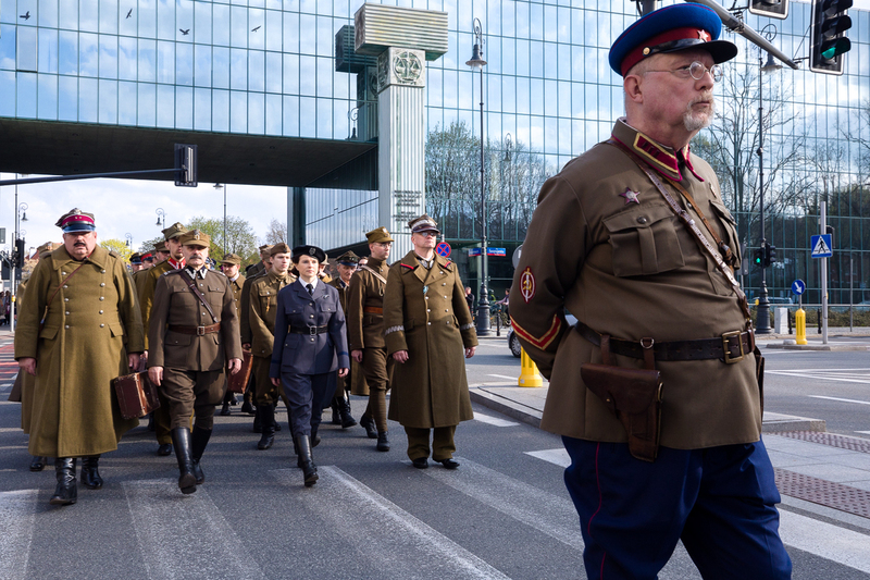 The sixteenth Katyn March of Shadows