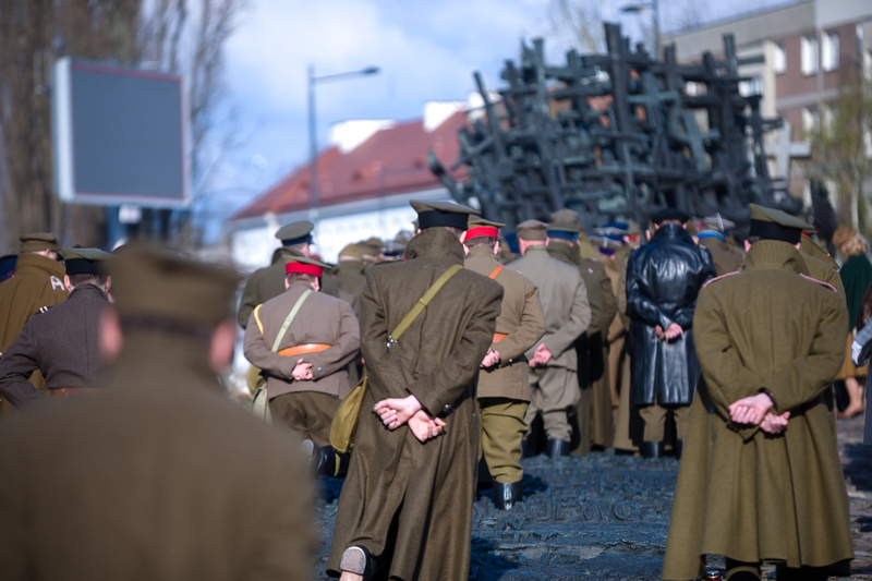 The sixteenth Katyn March of Shadows