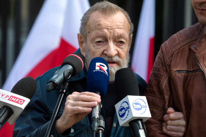 The unveiling of a plaque commemorating Home Army soldiers who provided assistance to insurgents in the Warsaw Ghetto - Warsaw, 18 April 2023 The unveiling of a plaque commemorating Home Army soldiers who provided assistance to insurgents in the Warsaw Ghetto - Warsaw, 18 April 2023