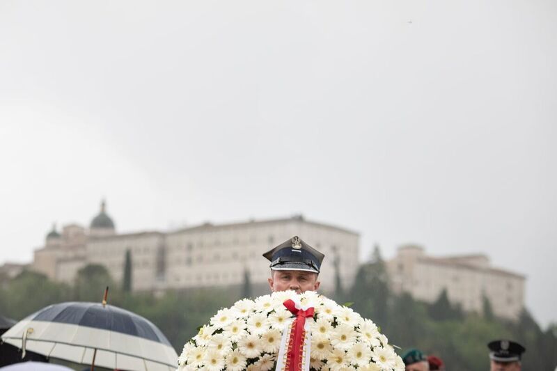 Celebrations of the 79th anniversary of the Battle of Monte Cassino in Italy — 18 May 2023; photo: Mikołaj Bujak (IPN)