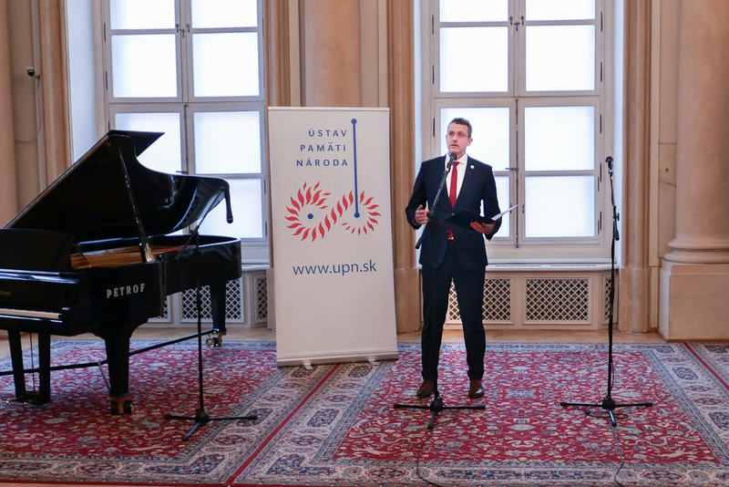 20th anniversary of the founding of the Slovak Nation’s Memory Institute (ÚPN), President of the ÚPN Board of Directors Jerguš Sivoš, Bratislava – 23 May 2023