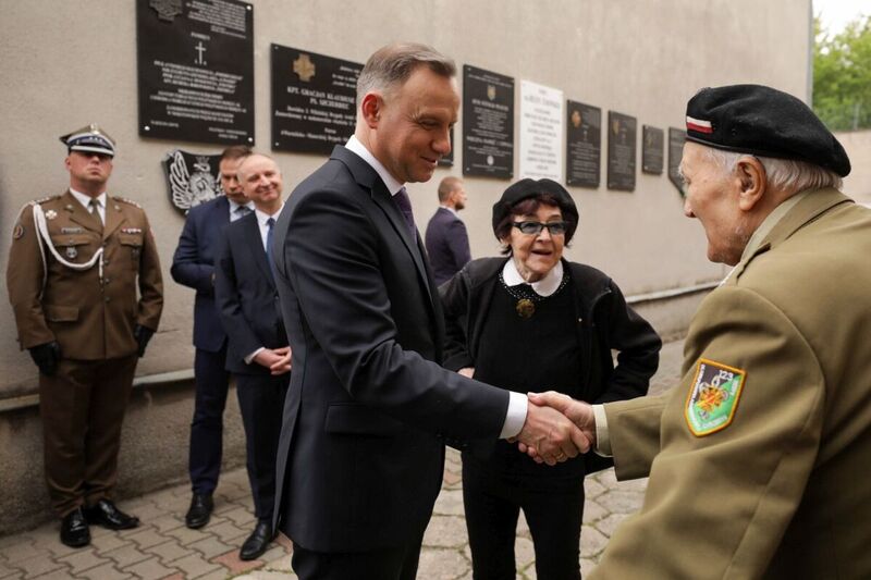 On the 75th anniversary of Captain Witold Pilecki’s death, the memory of this brave Pole was honoured by Andrzej Duda, the President of the Republic of Poland; Photo: Mikołaj Bujak IPN