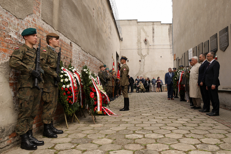On the 75th anniversary of Captain Witold Pilecki’s death, the memory of this brave Pole was honoured by Andrzej Duda, the President of the Republic of Poland; Photo: Mikołaj Bujak IPN