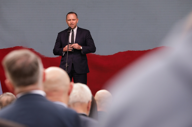 On the 75th anniversary of Captain Witold Pilecki’s death, the memory of this brave Pole was honoured by Andrzej Duda, the President of the Republic of Poland; Photo: Mikołaj Bujak IPN