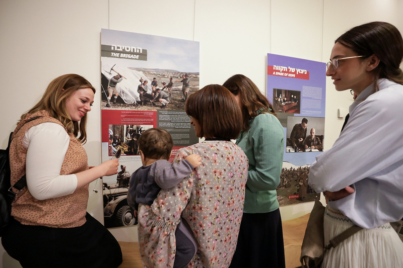 Opening of the "Trails of Hope. The Odyssey of Freedom" exhibition – Jerusalem, 6 June 2023; photo: M. Bujak
