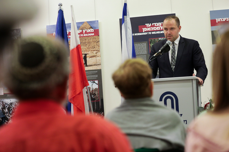 Opening of the "Trails of Hope. The Odyssey of Freedom" exhibition – Jerusalem, 6 June 2023; photo: M. Bujak