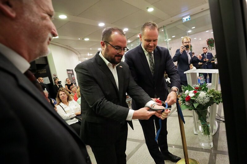 Opening of the "Trails of Hope. The Odyssey of Freedom" exhibition – Jerusalem, 6 June 2023; photo: M. Bujak