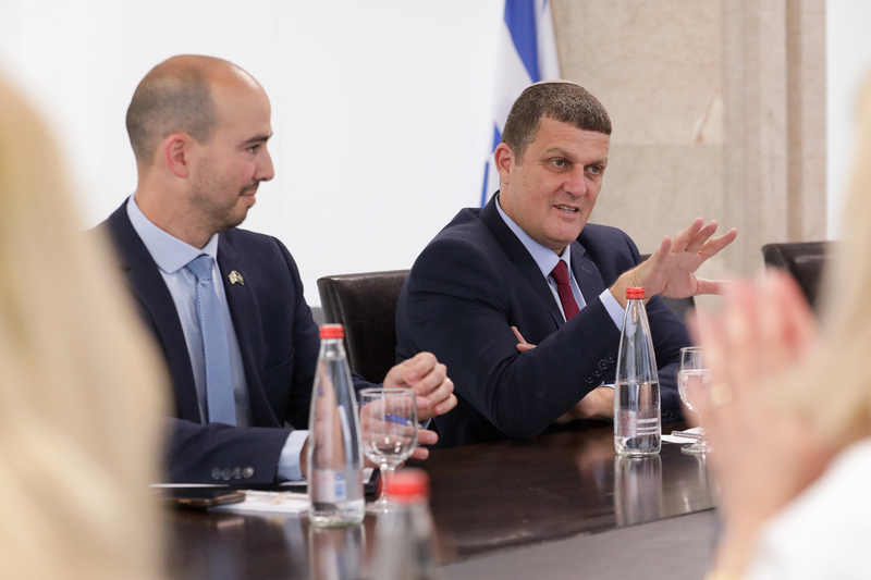 The IPN delegation visited the Knesset – Jerusalem, 7 June 2023; photo: M. Bujak