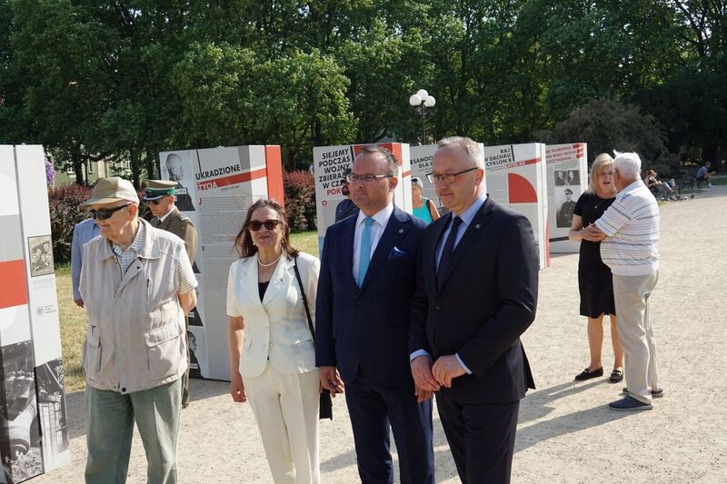 The IPN "Economy of the Third Reich" exhibition presented in Szczecin