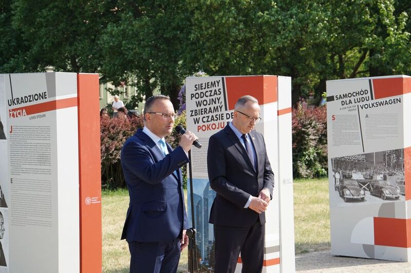 The IPN "Economy of the Third Reich" exhibition presented in Szczecin