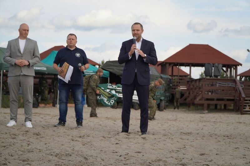 "Trails of Hope. The Odyssey of Freedom” – Tobruk 1941 – History Point in the Błędów Desert, 9–11 June 2023; photo: Ż. Wierzgacz (IPN) "Trails of Hope. The Odyssey of Freedom” – Tobruk 1941 – History Point in the Błędów Desert, 9–11 June 2023; photo: Ż. Wierzgacz (IPN)