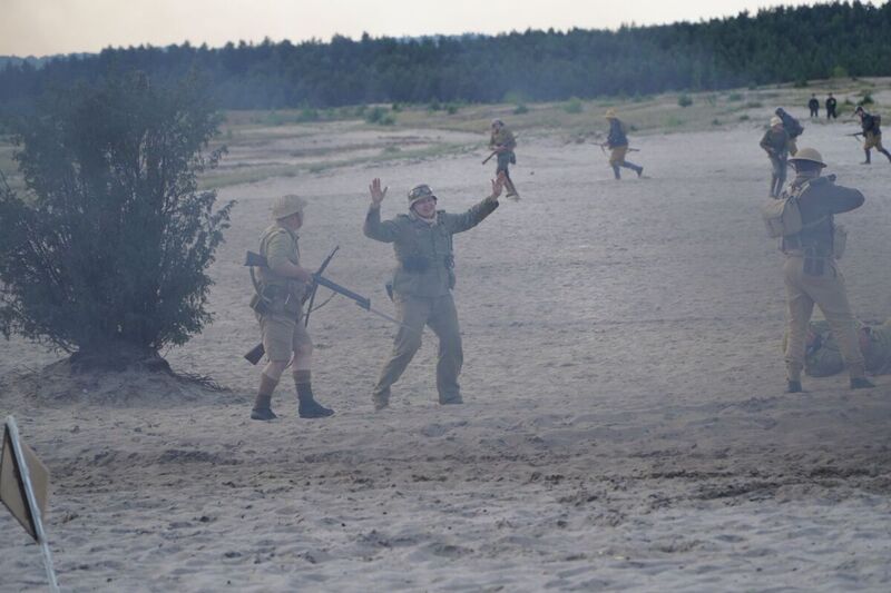 "Trails of Hope. The Odyssey of Freedom” – Tobruk 1941 – History Point in the Błędów Desert, 9–11 June 2023; photo: Ż. Wierzgacz (IPN) "Trails of Hope. The Odyssey of Freedom” – Tobruk 1941 – History Point in the Błędów Desert, 9–11 June 2023; photo: Ż. Wierzgacz (IPN)