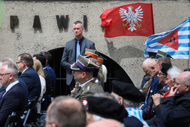 Commemorations of the National Remembrance Day for Victims of the German Nazi Concentration and Extermination Camps – Warsaw, 14 June 2023; Photo: S. Kasper
