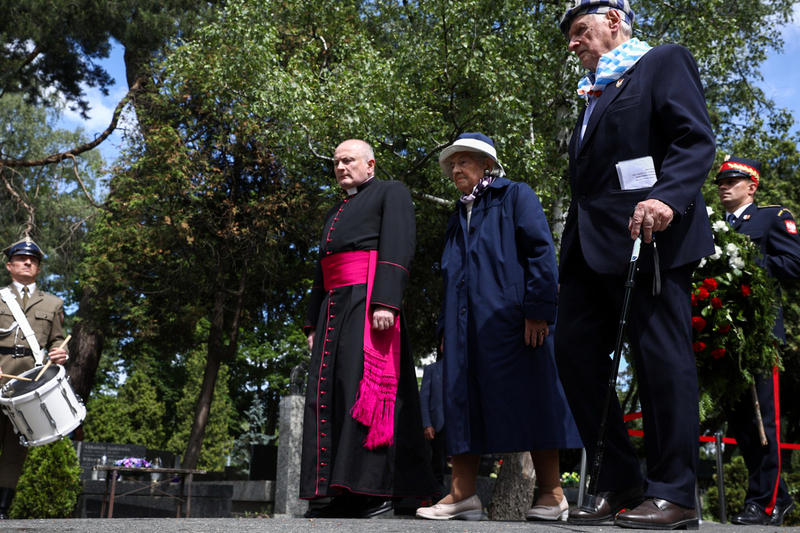 Commemorations of the National Remembrance Day for Victims of the German Nazi Concentration and Extermination Camps – Warsaw, 14 June 2023; Photo: S. Kasper