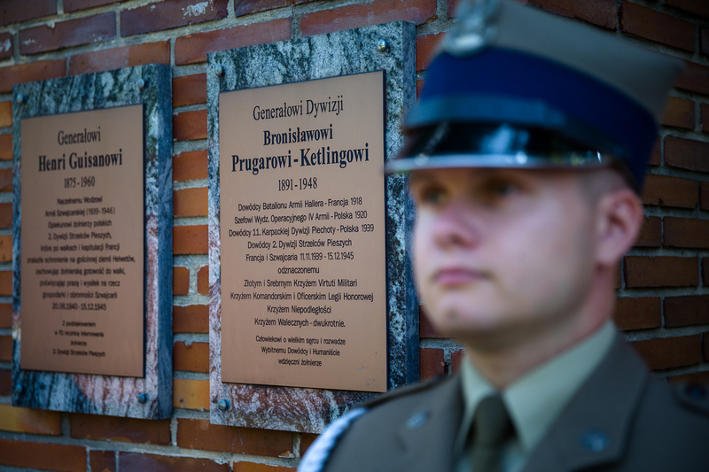 Anniversary of the internment of the 2nd Rifle Division in Switzerland – Warsaw, 19 June 2023; Photo: S. Kasper (IPN)