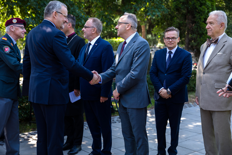 Anniversary of the internment of the 2nd Rifle Division in Switzerland – Warsaw, 19 June 2023; Photo: S. Kasper (IPN)
