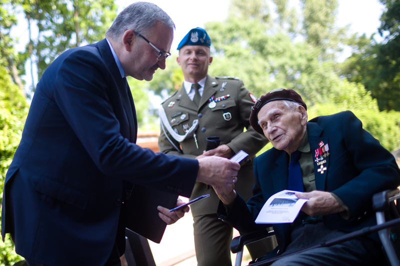 Anniversary of the internment of the 2nd Rifle Division in Switzerland – Warsaw, 19 June 2023; Photo: S. Kasper (IPN)