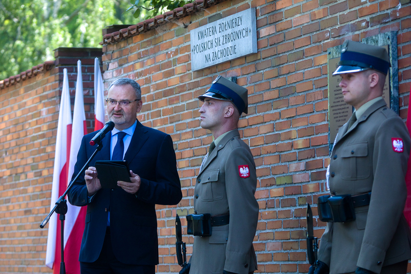 Anniversary of the internment of the 2nd Rifle Division in Switzerland – Warsaw, 19 June 2023; Photo: S. Kasper (IPN)