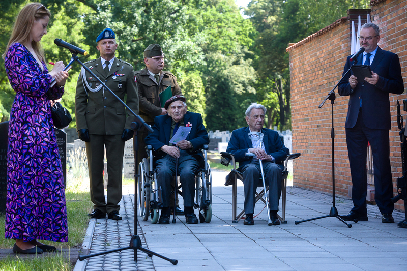 Anniversary of the internment of the 2nd Rifle Division in Switzerland – Warsaw, 19 June 2023; Photo: S. Kasper (IPN)