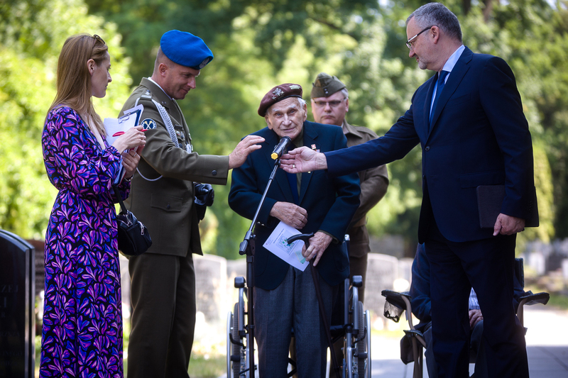 Anniversary of the internment of the 2nd Rifle Division in Switzerland – Warsaw, 19 June 2023; Photo: S. Kasper (IPN)