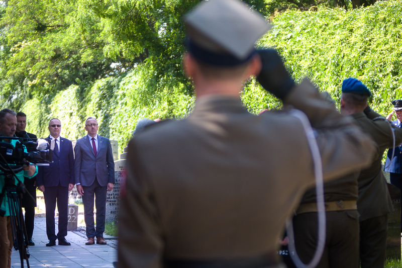 Anniversary of the internment of the 2nd Rifle Division in Switzerland – Warsaw, 19 June 2023; Photo: S. Kasper (IPN)