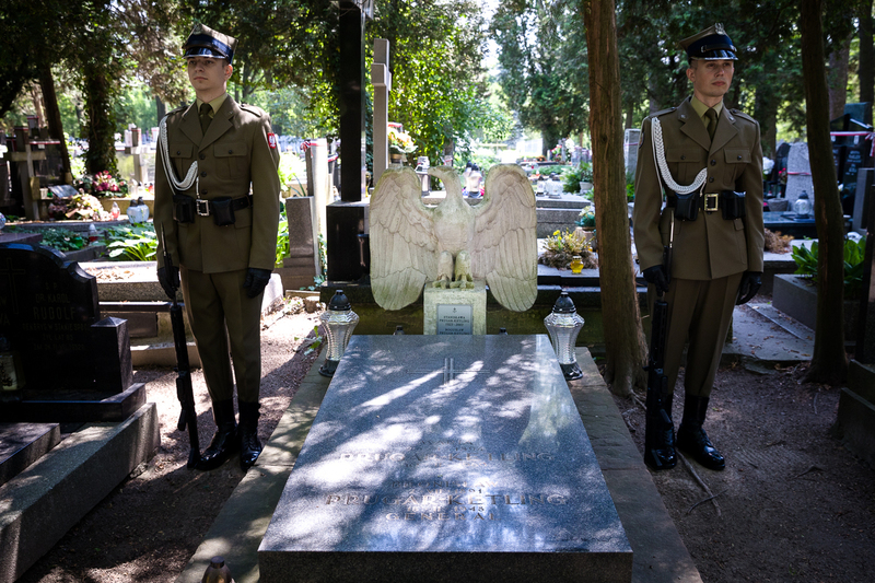 Anniversary of the internment of the 2nd Rifle Division in Switzerland – Warsaw, 19 June 2023; Photo: S. Kasper (IPN)