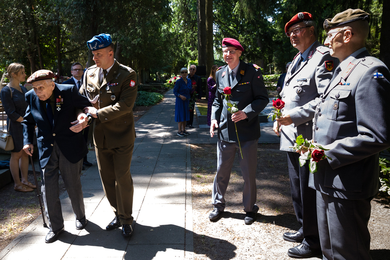 Anniversary of the internment of the 2nd Rifle Division in Switzerland – Warsaw, 19 June 2023; Photo: S. Kasper (IPN)