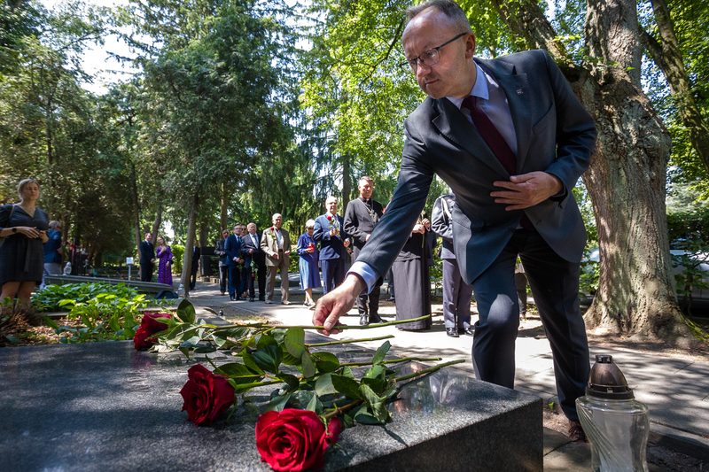 Anniversary of the internment of the 2nd Rifle Division in Switzerland – Warsaw, 19 June 2023; Photo: S. Kasper (IPN)