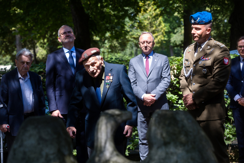 Anniversary of the internment of the 2nd Rifle Division in Switzerland – Warsaw, 19 June 2023; Photo: S. Kasper (IPN)