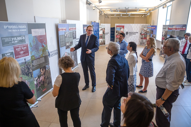 American Jewish organizations representatives visit the IPN – Warsaw, 26 June 2023; photo: S. Kasper (IPN)