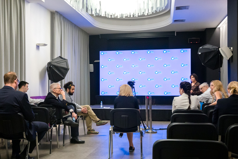 American Jewish organizations representatives visit the IPN – Warsaw, 26 June 2023; photo: S. Kasper (IPN)
