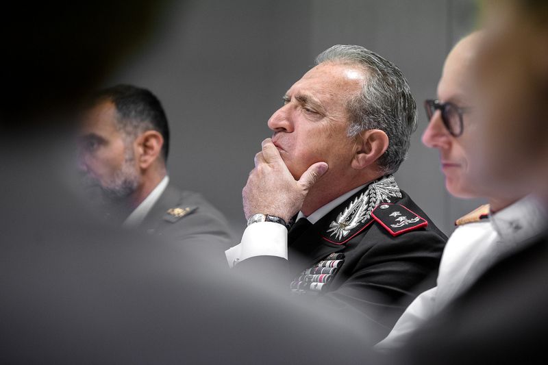 The Onorcaduti representatives from Italy visit IPN –  Warsaw, 4 July 2023; photo: S. Kasper (IPN)