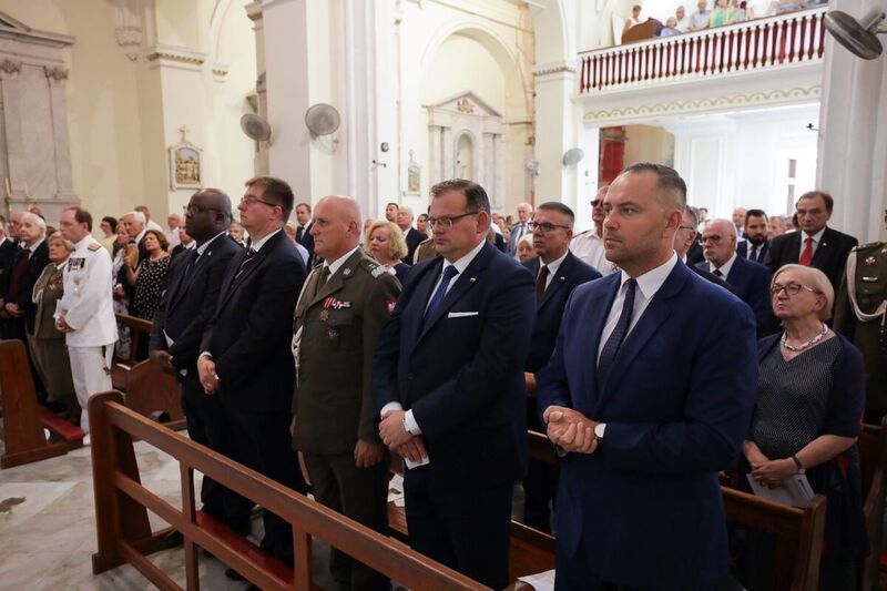 The celebrations of the 80th anniversary of the death of General Władysław Sikorski – Gibraltar, 4 July 2023; photo: M. Bujak (IPN)