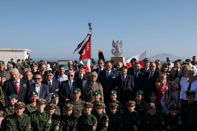 The celebrations of the 80th anniversary of the death of General Władysław Sikorski – Gibraltar, 4 July 2023; photo: M. Bujak (IPN)
