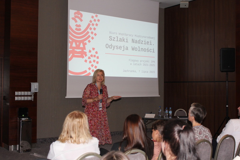 IPN at the 1st World Congress of Polish Education and Science Abroad – Jachranka, 5–9 July 2023; photo: S. Bardski (IPN)