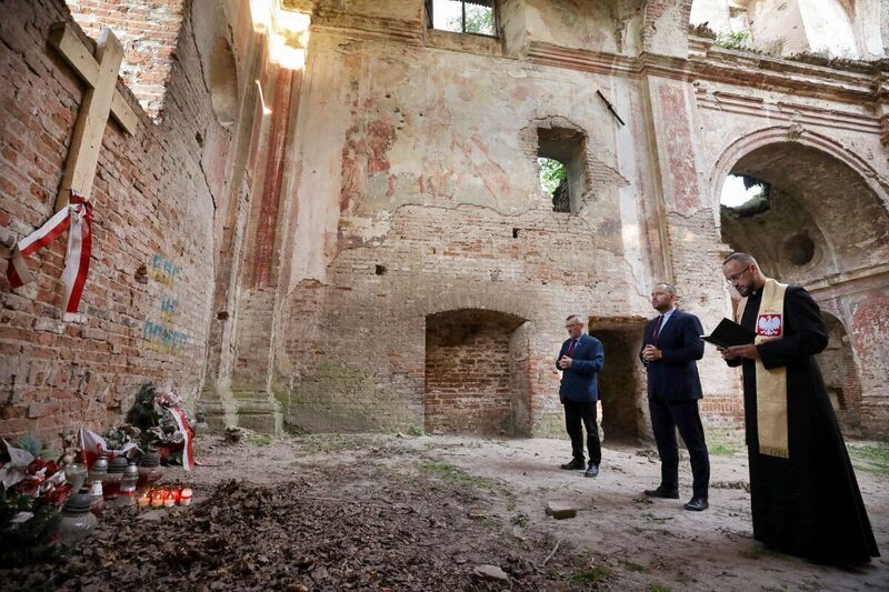 Visit of the President of the Institute of National Remembrance to Ukraine – 8 July 2023; photo: Mikołaj Bujak