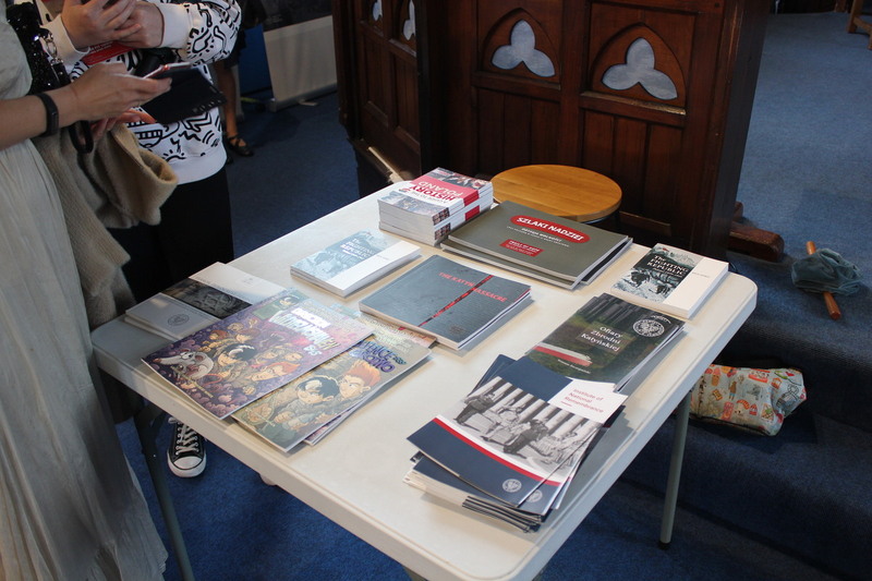 Presentation of the IPN exhibition entitled The Katyn Massacre of 1940: Extermination of the Polish Elite – Stratford-upon-Avon, 12 July 2023; photo: S. Bardski (IPN)