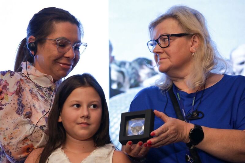 The ceremony of returning the ID tag of a Polish veteran Franciszek Żbikowski to his relatives – Warsaw, 19 July 2023; photo: M. Bujak (IPN)