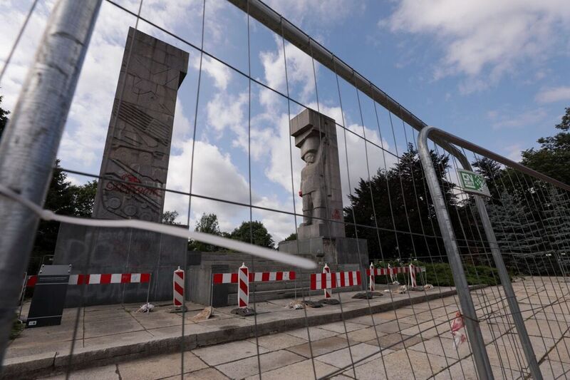 “Decommunization of Public Space – ” a press conference of the President of the Institute of IPN Karol Nawrocki, Ph.D. – Olsztyn, 22 July 2023; Photo: M. Bujak (IPN)