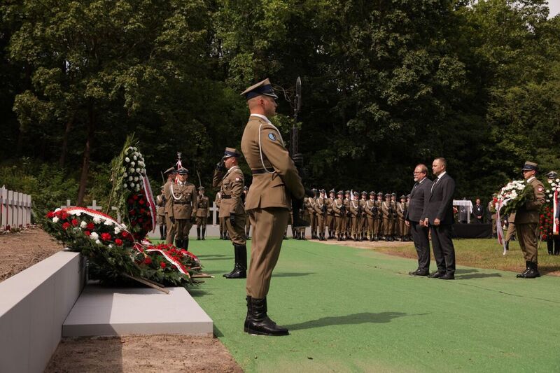 The opening of the IPN-funded cemetery and the commemorations of the victims of Fort III in Pomiechówek The opening of the IPN-funded cemetery and the commemorations of the victims of Fort III in Pomiechówek
