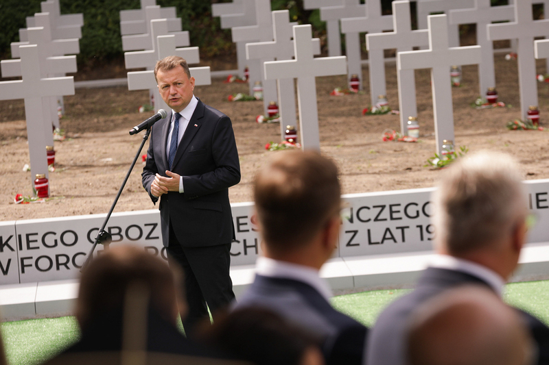 The opening of the IPN-funded cemetery and the commemorations of the victims of Fort III in Pomiechówek The opening of the IPN-funded cemetery and the commemorations of the victims of Fort III in Pomiechówek