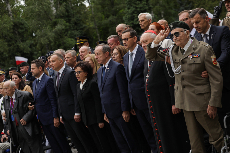 Commemorating the 79th anniversary of the outbreak of the Warsaw Uprising