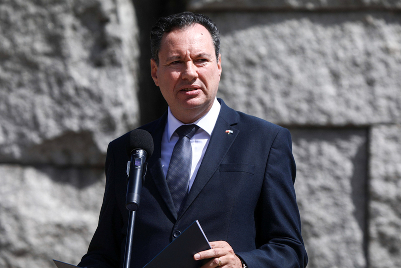 The 80th anniversary of the Treblinka II death camp prisoner revolt - Treblinka, 2 August 2023 The 80th anniversary of the Treblinka II death camp prisoner revolt - Treblinka, 2 August 2023