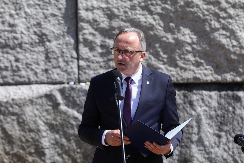 The 80th anniversary of the Treblinka II death camp prisoner revolt - Treblinka, 2 August 2023 The 80th anniversary of the Treblinka II death camp prisoner revolt - Treblinka, 2 August 2023